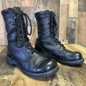 Corcoran 1525 Black Lace Up Field Jump Boots Mens 10.5 D